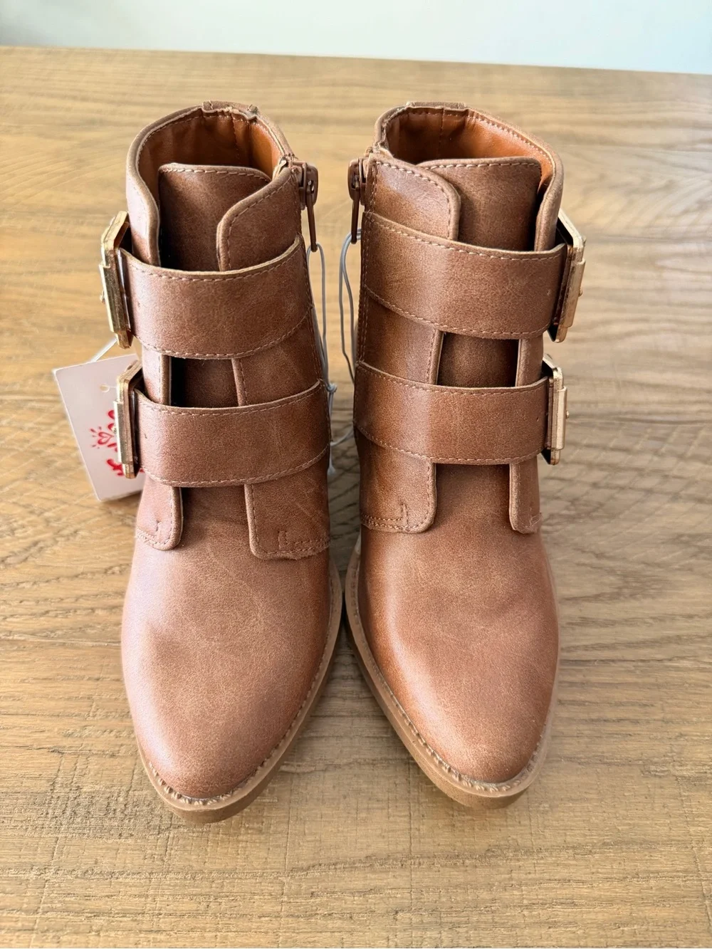 Justice Girl Buckle Boots